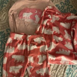 Carter's Pink Toddler Pajama Set